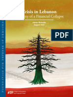 FDD Monograph Crisis in Lebanon