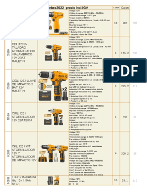 Taladro Atornillador Inalámbrico Ingco 12V CDLI1211 + Set de 30 Puntas  Atornilladores Imantados