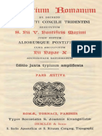 Breviarium Romanum - 1942 - Pars AestivaRED PDF