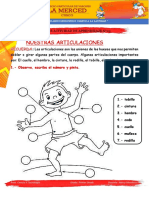 Ficha de Cyt (Articulaciones) PDF