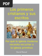 LOS PRIMEROS CRISTIANOS Y SUS ESCRITOS
