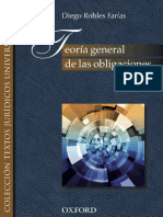 Teoría General de Las Obligaciones (Diego Robles Farías) PDF