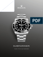 Catalago do Rolex Submariner