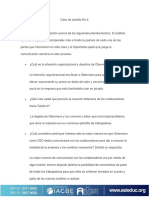 Análisis del caso de estudio No.2 sobre la comunicación en una empresa de telecomunicaciones