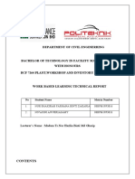 Technical Report BCF 7264 Plant Nurshakirah Farhana (F3016) & Nivasini (F3033)