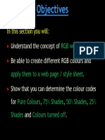 Web Authoring Objectives PDF