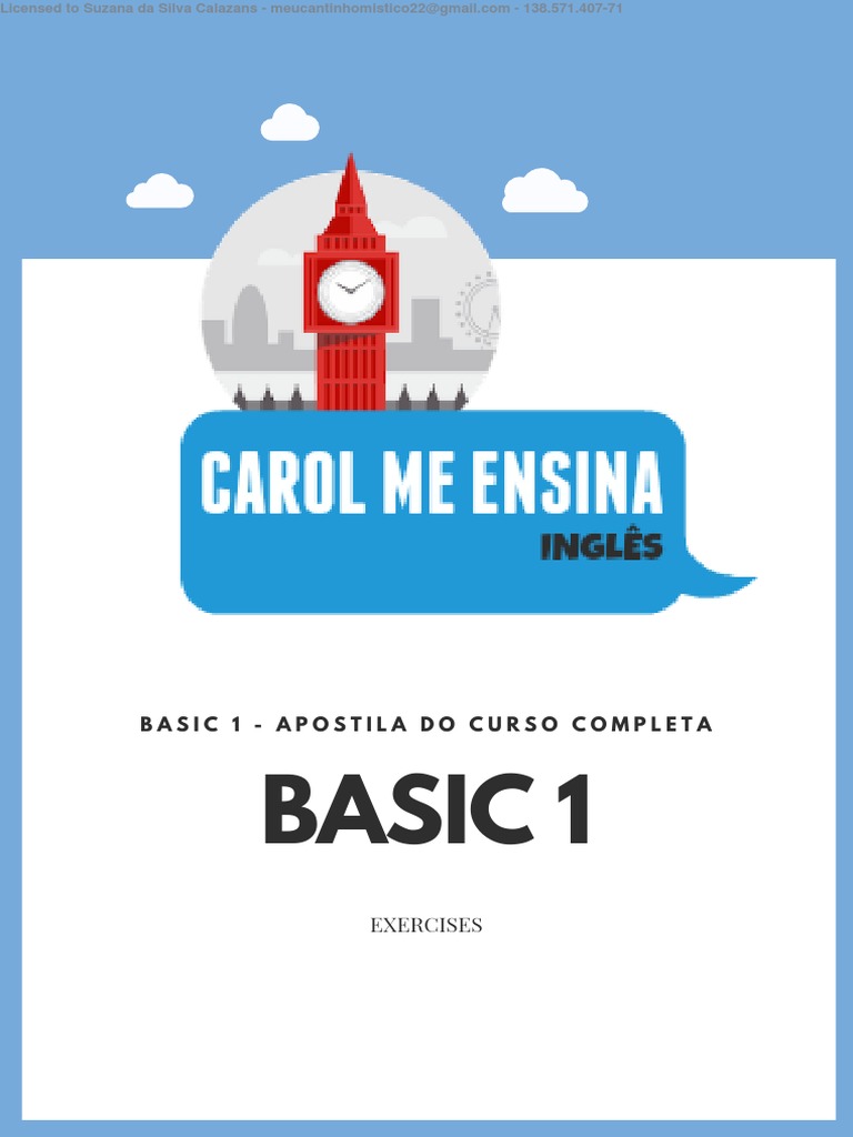 Complete English Basics Workbook | PDF | Foreign Language Studies ...