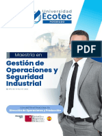 Folleto - Gestion de Operaciones y Seguridad Industrial PDF