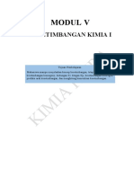 MODUL5 Kesetimbangan Kimia Plus Catatan PDF