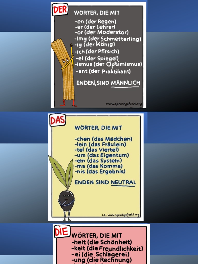 Der Das Die | PDF