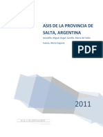Asis de La Provincia de Salta, Argentina - 2011