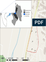 Mapa Del Distrito de Castilla Departamento de Piura Donde Se Observa La Zona de Estudio