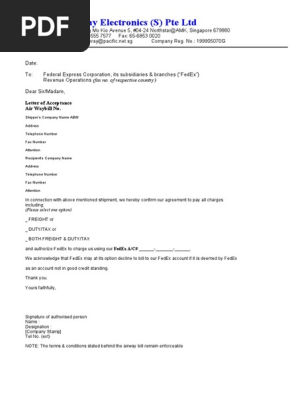 FedEx - LOA.doc