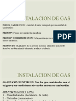 Instalación de gas: cálculo y componentes