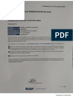 Carta de Formalización de Beca