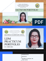 Malitbogay ES LDM Practicum Portfolio S.Y. 2020-2021