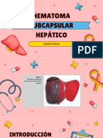 Hematoma Subcapsular Hepatico