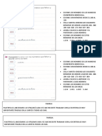 Tareas Numeros y Escritura