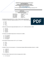 Soal MTK PEMINATAN XI