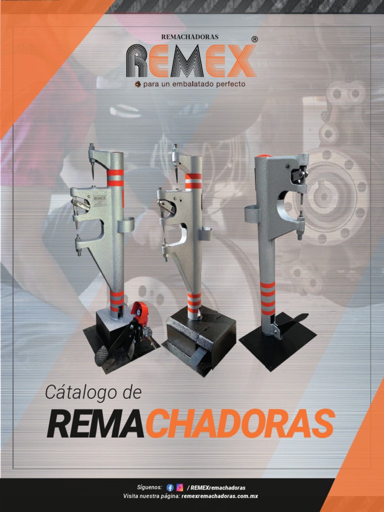Catálogo de Remachadoras Remex | PDF
