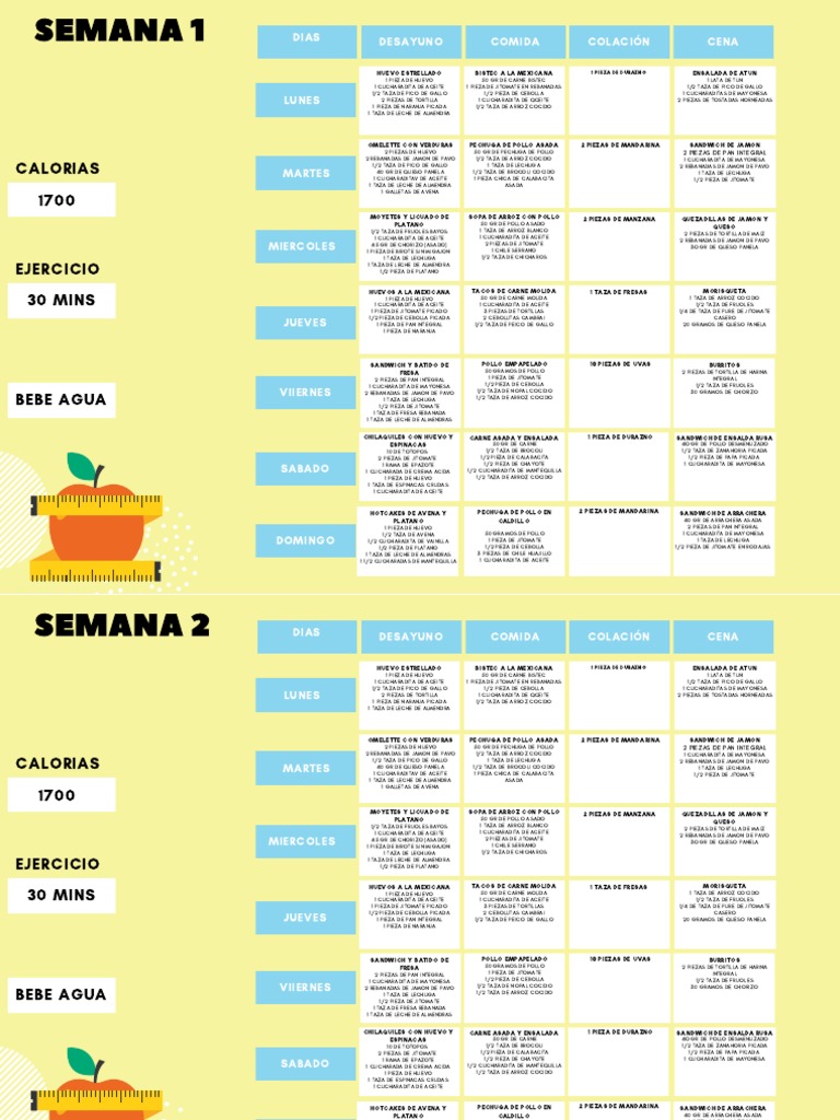 Dieta Pdf Pdf Alimentos Cocina Norteamericana