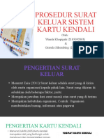 Prosedur Surat Keluar Sistem Kartu Kendali