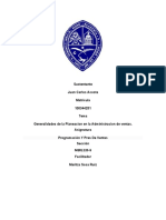 Generalidades de La Planeación en La Administración de Ventas