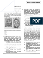 Biologi Terintegrasi: Pilihlah Jawaban Yang Paling Benar (A, B, C Atau D) Dari Soal-Soal Berikut!