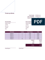 Factura Proforma Excel 3