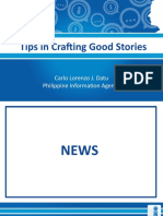 Tips in Crafting Good Stories