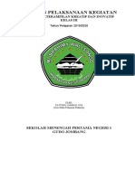 2 Laporan Pelaksanaan Kegiatan Terkait Ketrampilan Kreatif Dan Inovatif