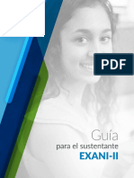 EXANI II - Guia para El Sustentante - 2023 1 PDF