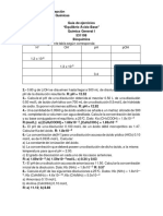 Guía Ejercicios Equilibrio Ácido Base PDF