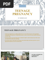 Teenage Pregnancy