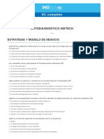 Autodiagnóstico IndTech estrategia modelo negocio