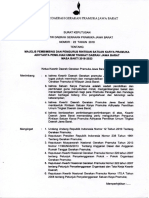 SK Majelis Pembimbing Dan Pengurus Rintisan Saka Adhyasta Pemilu Tingkat Daerah Jawa Barat