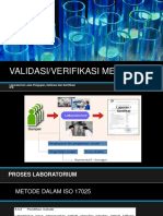 Materi Validasi Atau Verifikasi Metode