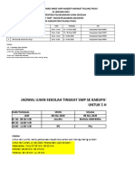 Jadwal Ujian Sekolah 2023