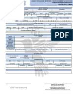 Ficha de Identificacion Formato PDF