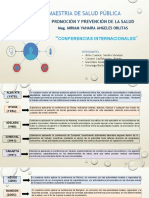 Conferencias Internacionales - Grupo 5 - Promoción y Prevencinón de La Salud