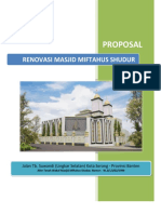 Proposal Proposal: Renovasi Masjid Miftahus Shudur Renovasi Masjid Miftahus Shudur Renovasi Masjid Miftahus Shudur
