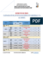 Distribución Del Tiempo 2023-Calendarización