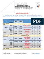 Distribución Del Tiempo Fátima