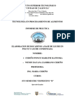 Informe de Bocaditos de Leche PDF