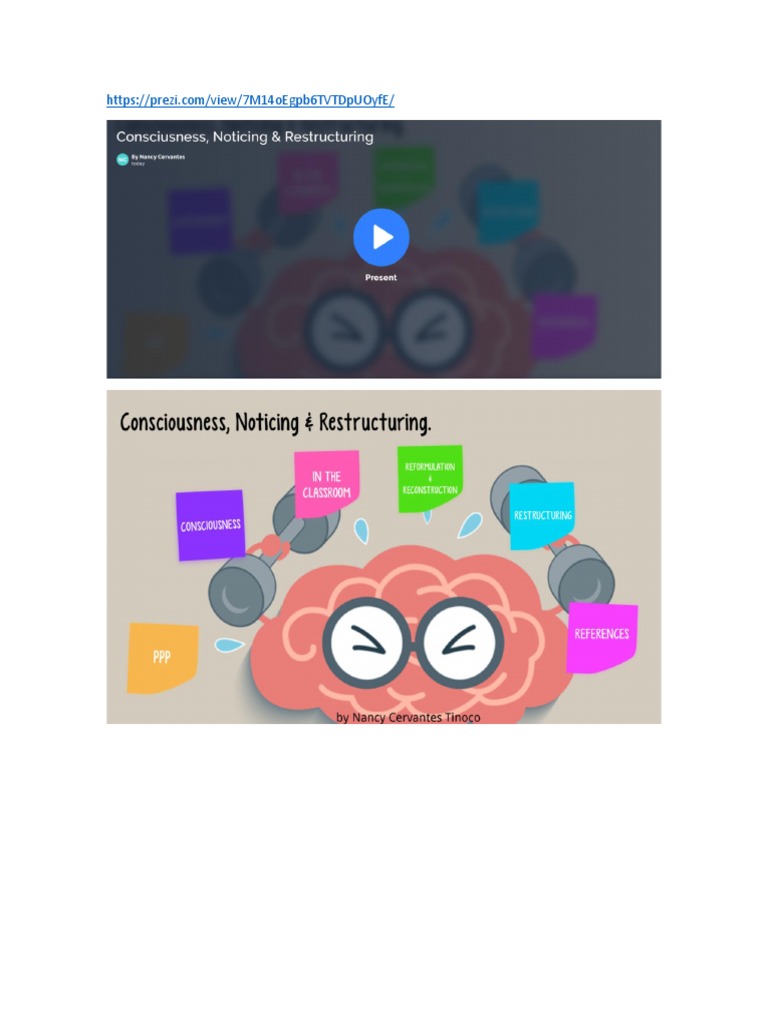 Conscious Raising Activity Prezi PDF