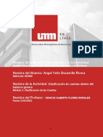 Módulo 2. Actividad 2. Reporte de Práctica. Clasificación de Cuentas Dentro Del Balance General