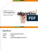 Algoritma & Pemrograman I