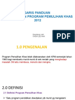 Panduan Pelaksanaan Program Pemulihan Khas