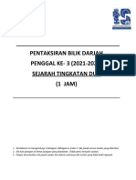 Soalan Pentaksiran Sem 3 2022 Sejarah Ting 2