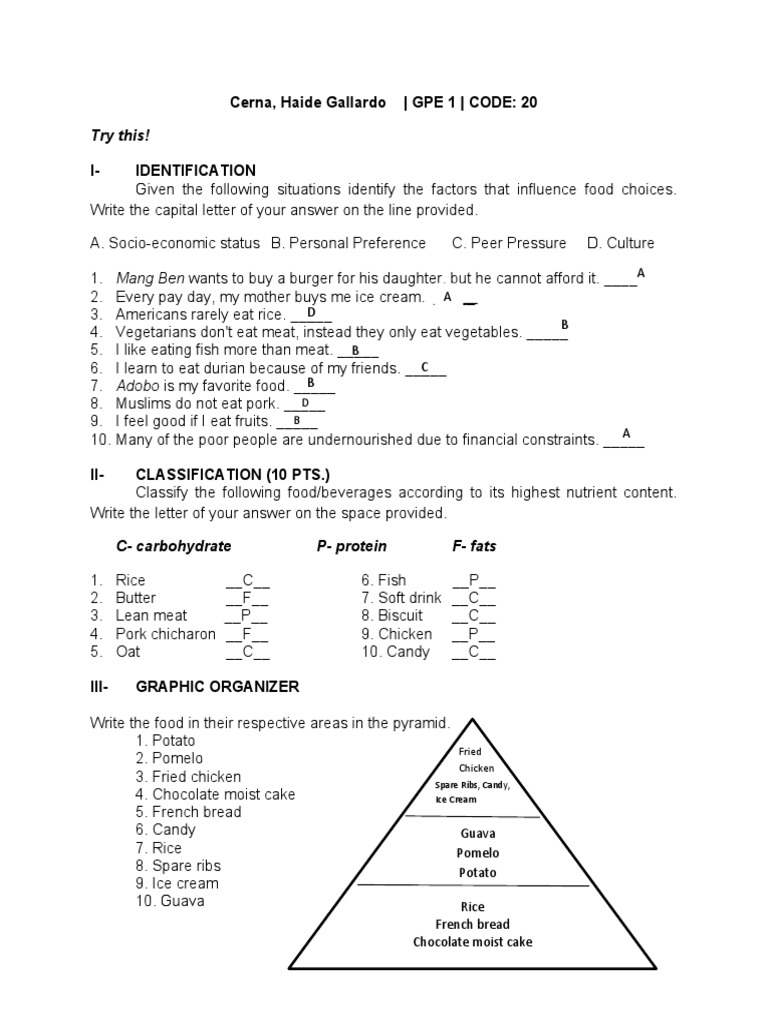 Cerna code 2 docx pdf foods food and drink